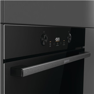 Gorenje, 77 L, black - Built-in oven