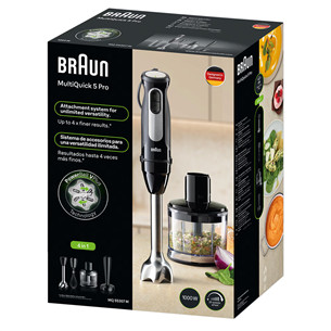 Braun MultiQuick 5 Pro, must - Saumikser