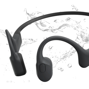 Shokz Open Run, USB-C, must - Luujuhtivusega juhtmevabad klapid