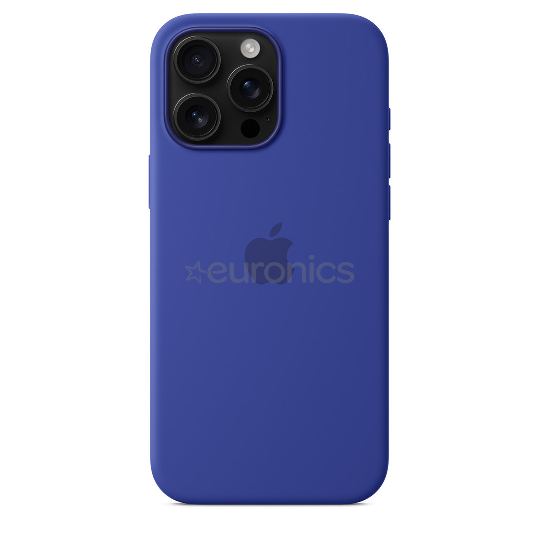 Apple Silicone Case with Magsafe, iPhone 16 Pro Max, ultramarine - Case