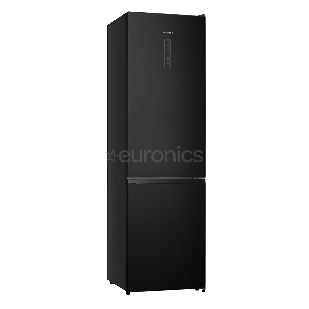 Hisense, NoFrost, 336 L, 201 cm, black - Refrigerator