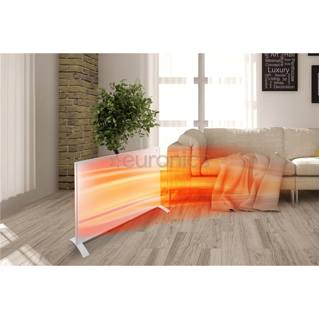 Gorenje, 1200 W, white - Infrared panel heater