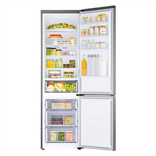 Samsung, NoFrost, 390 L, 203 cm, inox - Refrigerator