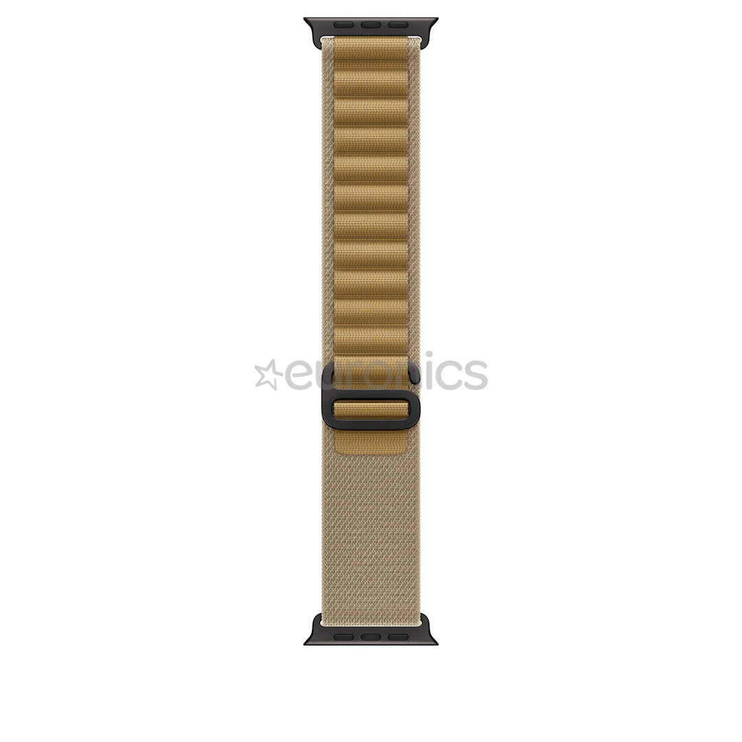 Apple Watch Alpine Loop, 49 mm, Medium, must titaan, pruun - Kellarihm