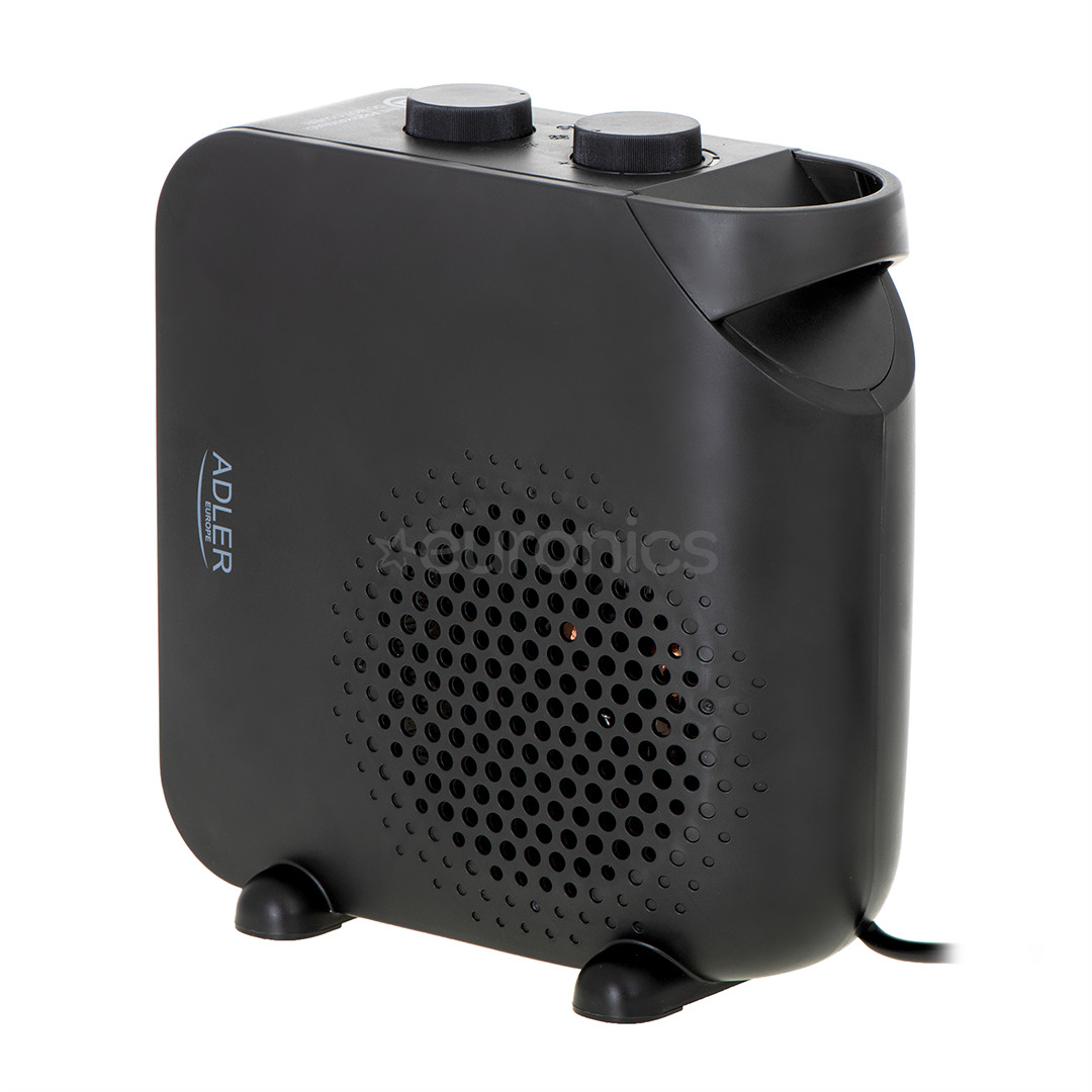 Adler, 2000 Вт, черный - Термовентилятор