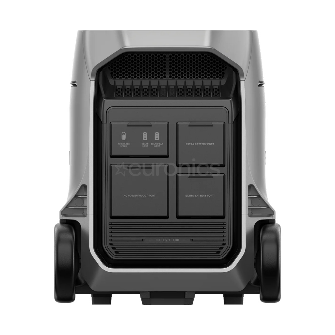 EcoFlow Delta Pro 3, 4096 Wh, black/silver - Portable power station / power bank