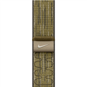Apple Nike Sport Loop, 42mm, roheline/hall - Kellarihm MXTY3ZM/A