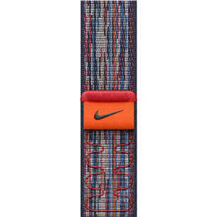 Apple Nike Sport Loop, 42mm, sinine/punane - Kellarihm MXU03ZM/A