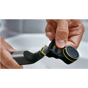 Philips OneBlade Pro 360 Nägu + keha, tumehall - Hübriidraseerija