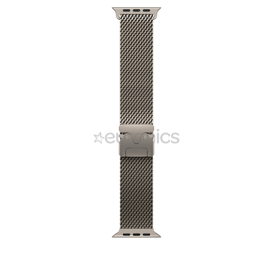 Apple Milanese Loop, 49 мм, Medium, титан - Ремешок для часов