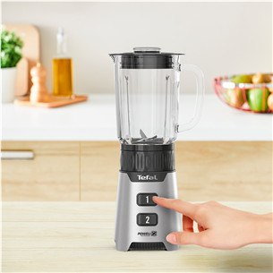 Tefal Minimix, 400 W, silver - Blender + On-the-Go Bottle