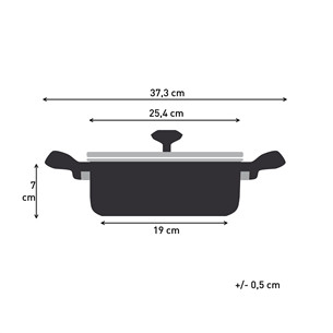 Tefal So'Light, 24 cm - Stewpot with lid