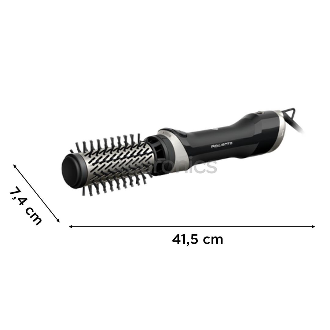 Rowenta Brush Activ, 1000 W, must - Föön-koolutaja