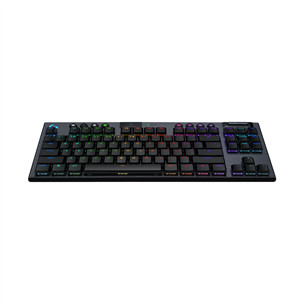 Logitech G915 X Lightspeed, TKL, tactile, US, must - Juhtmevaba klaviatuur