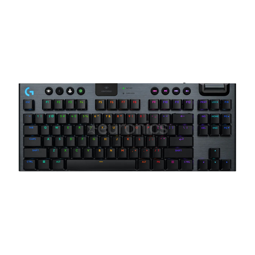 Logitech G915 X Lightspeed, TKL, linear, US, black - Wireless keyboard