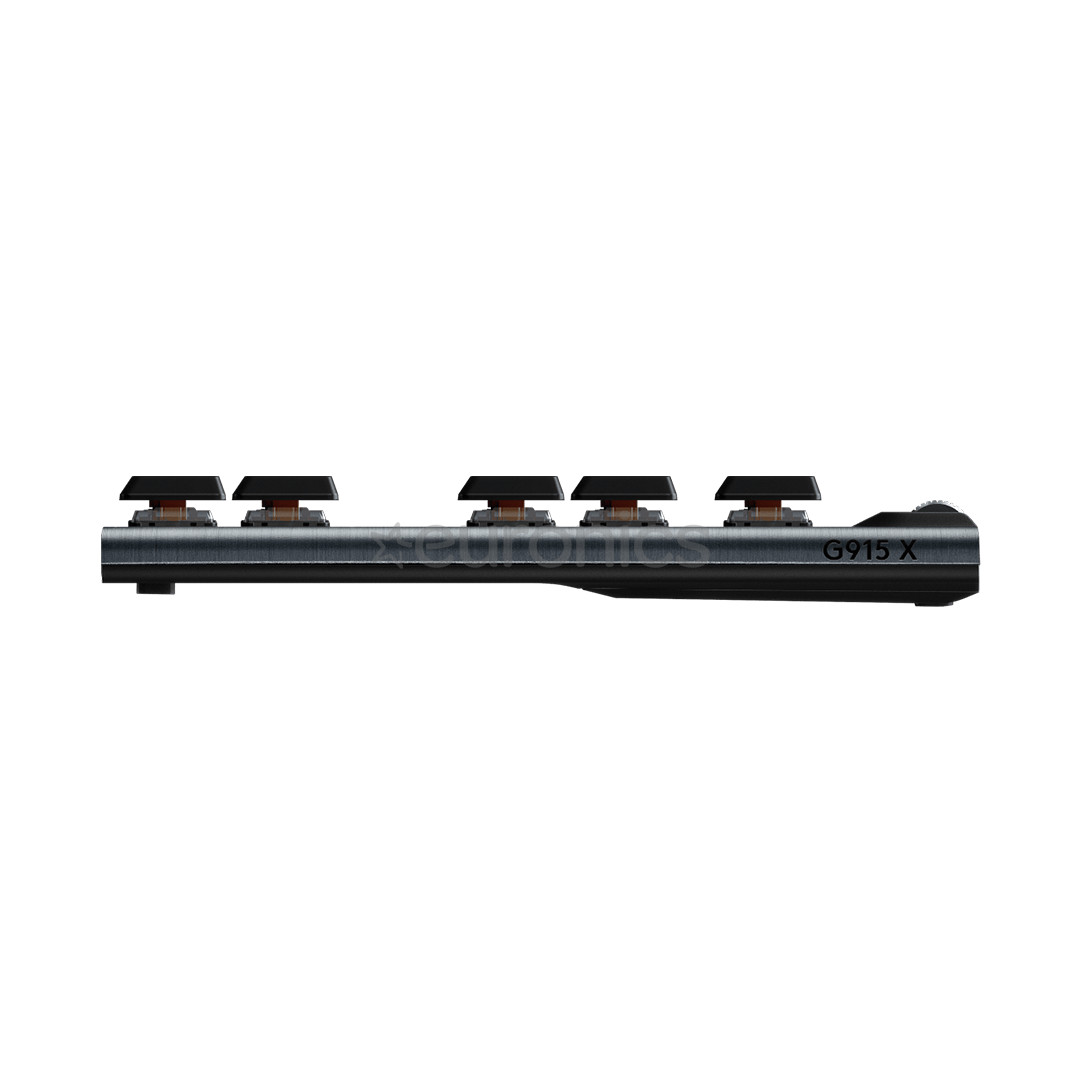 Logitech G915 X Lightspeed, TKL, linear, US, black - Wireless keyboard