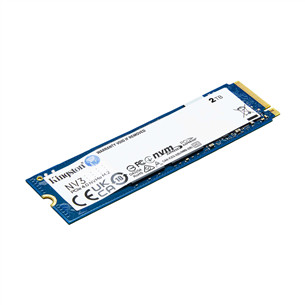 Kingston NV3, 2 ТБ, M.2, PCIe 4.0, синий - SSD