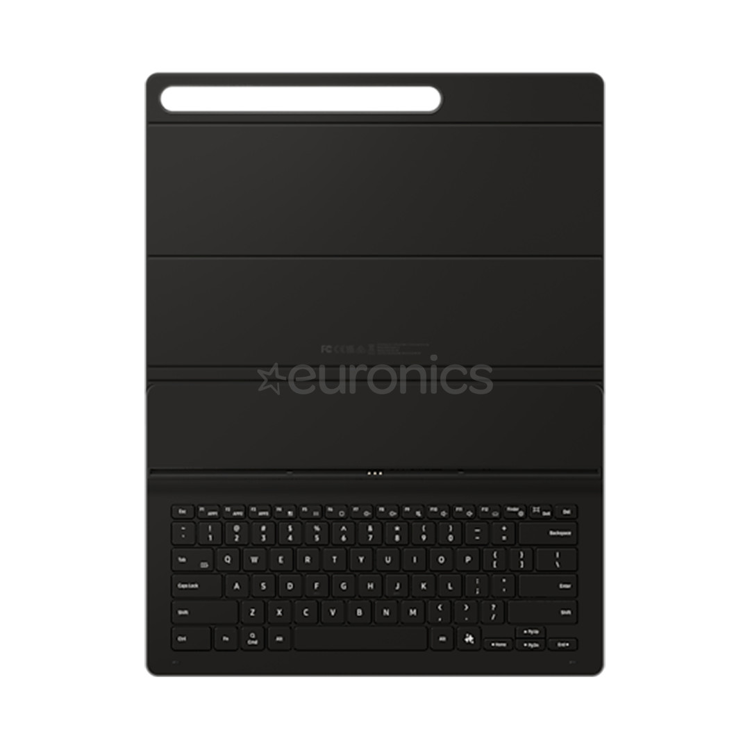 Samsung Book Cover Keyboard Slim, Galaxy Tab S10 Ultra, must - Klaviatuuriga ümbris