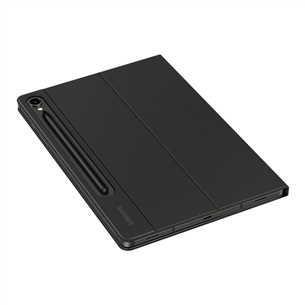 Samsung Book Cover Keyboard Slim, Galaxy Tab S9 / S9 FE, must - Klaviatuuriga ümbris