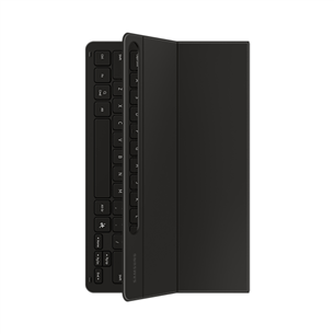 Samsung Book Cover Keyboard Slim, Galaxy Tab S9 / S9 FE, must - Klaviatuuriga ümbris