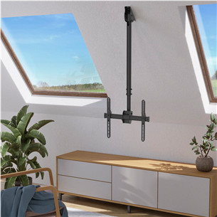 Hama TV Ceiling Mount, 65", maximum weight 50 kg, black - TV ceiling mount
