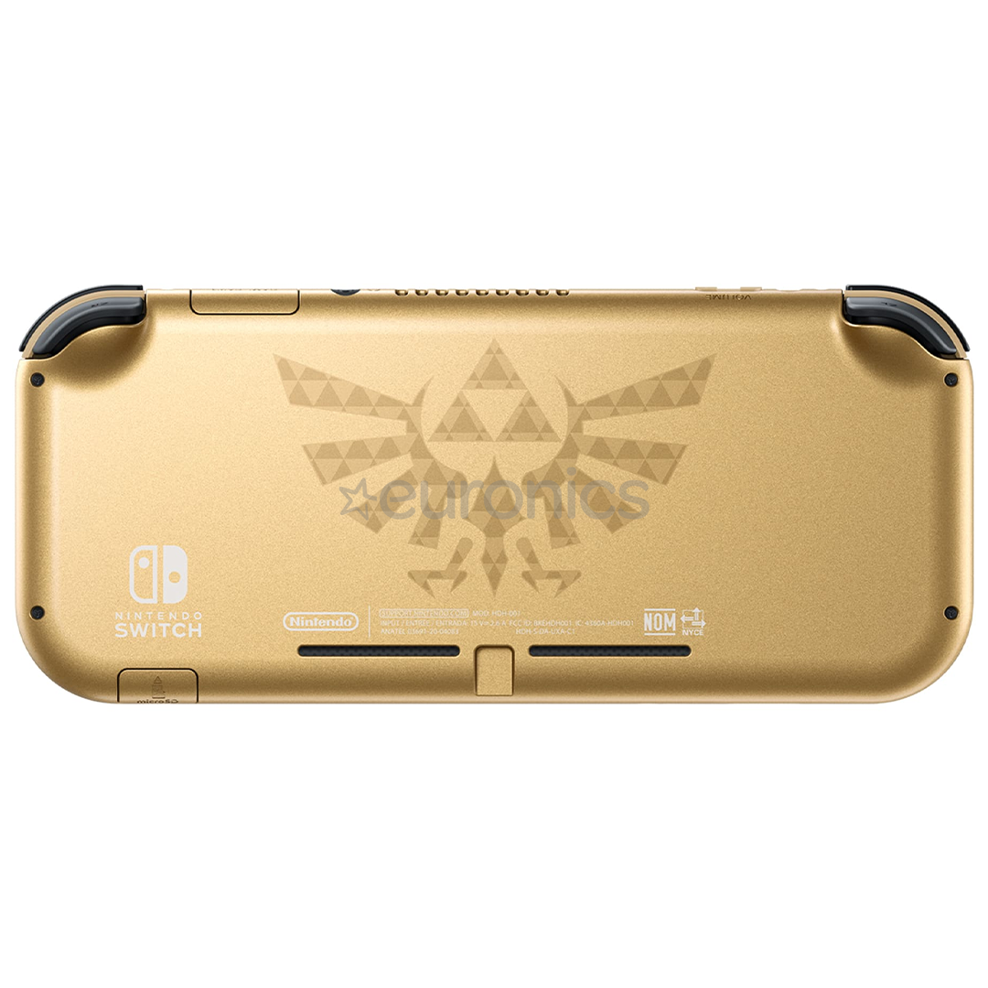 Nintendo Switch Lite Hyrule Edition + 12M NSO - Console, 045496453893 | Euronics Nintendo Switch Lite Hyrule Edition + 12M NSO - Console, 045496453893 | Euronics