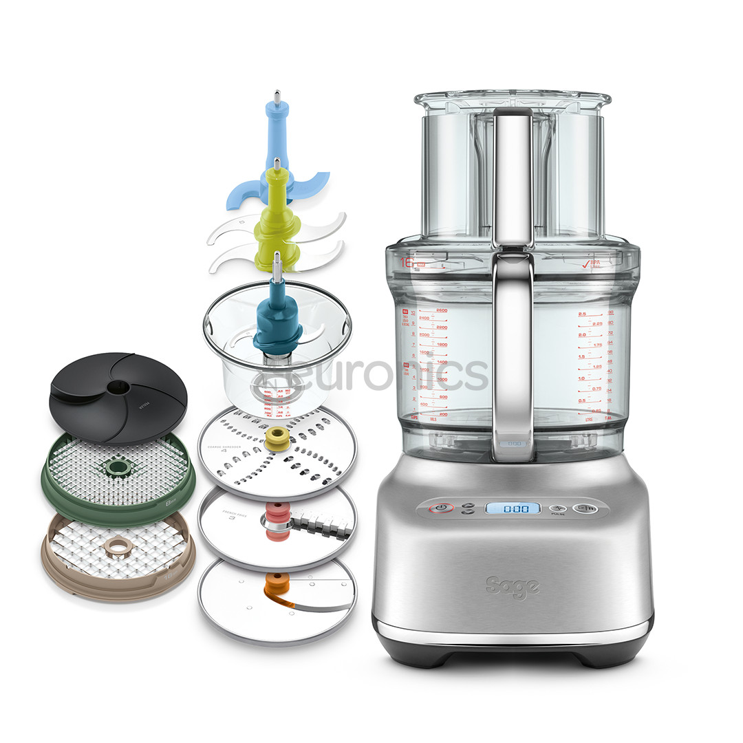 Sage the Paradice 16, 900 W, stainless steel - Food processor