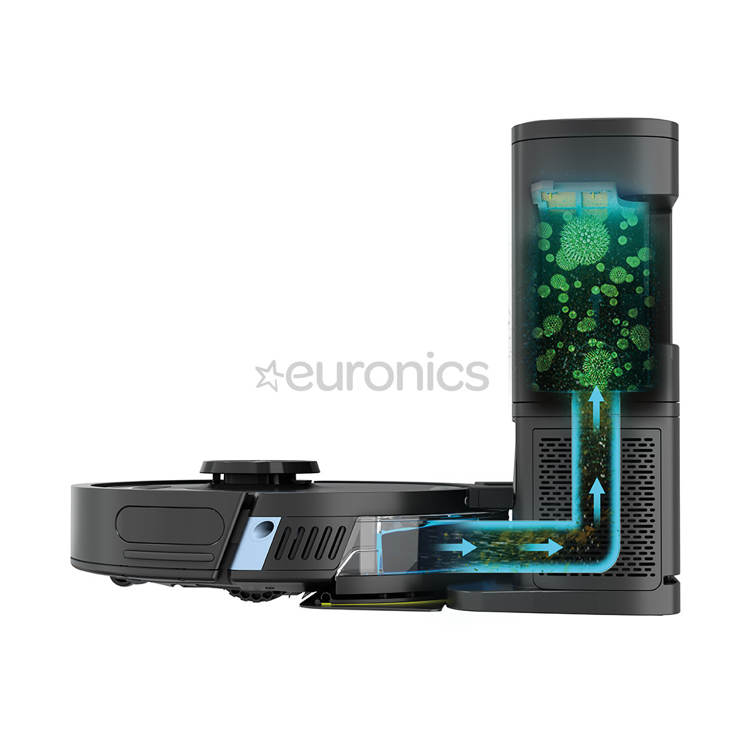 Shark Matrix Plus, Wet & Dry, black - Robot vacuum cleaner with self-empty base