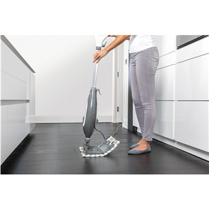 Shark Klik n’ Flip, белый/серый - Паровая швабра