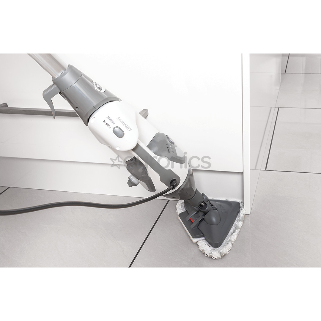 Shark Klik n’ Flip, белый/серый - Паровая швабра