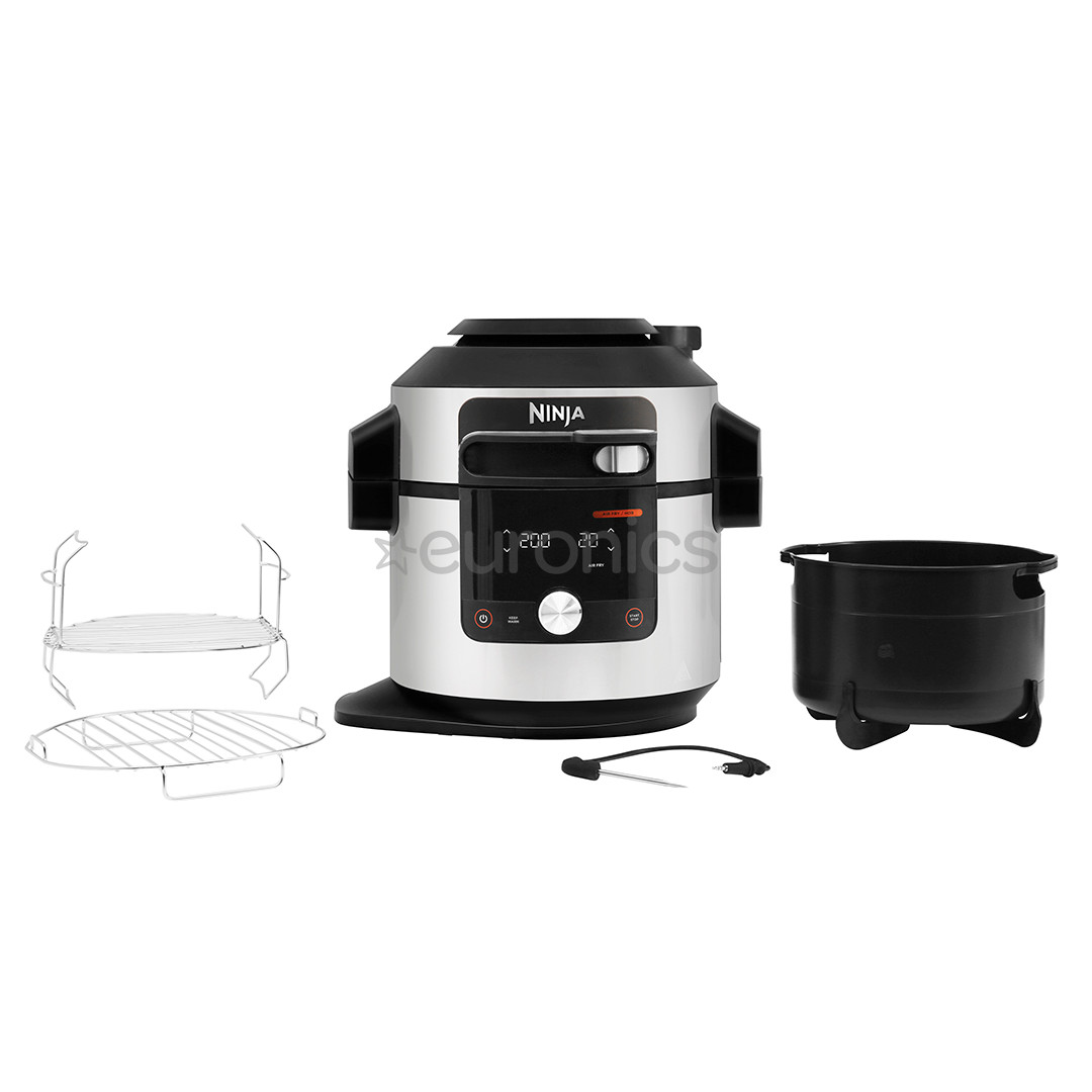 Ninja Foodi MAX 14-in-1, 7.5 L, must/hõbedane - Multiküpsetaja