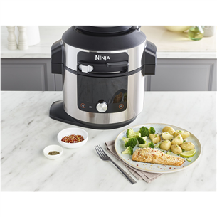 Ninja Foodi MAX 14-in-1, 7.5 L, must/hõbedane - Multiküpsetaja