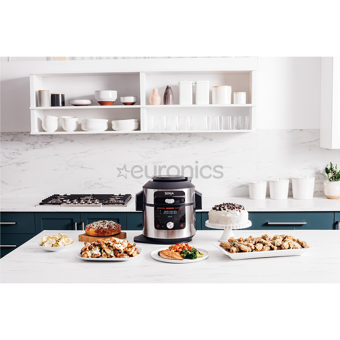 Ninja Foodi MAX 12-ühes SmartLid, 7.5 L, roostevaba teras - Multiküpsetaja