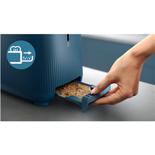 Philips 3000 Series, 900 W, blue - Toaster
