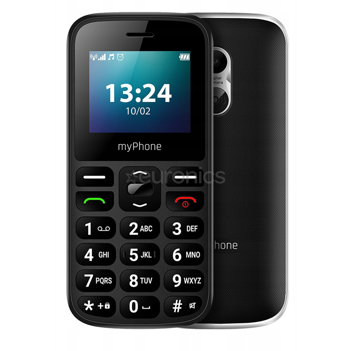 myPhone Halo A LTE, must - Mobiiltelefon