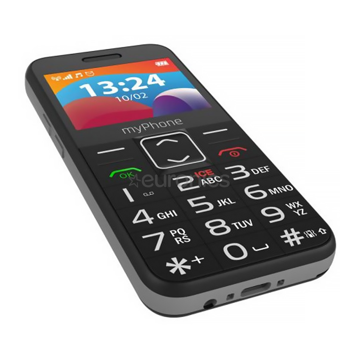 myPhone Halo 3 LTE, черный - Мобильный телефон