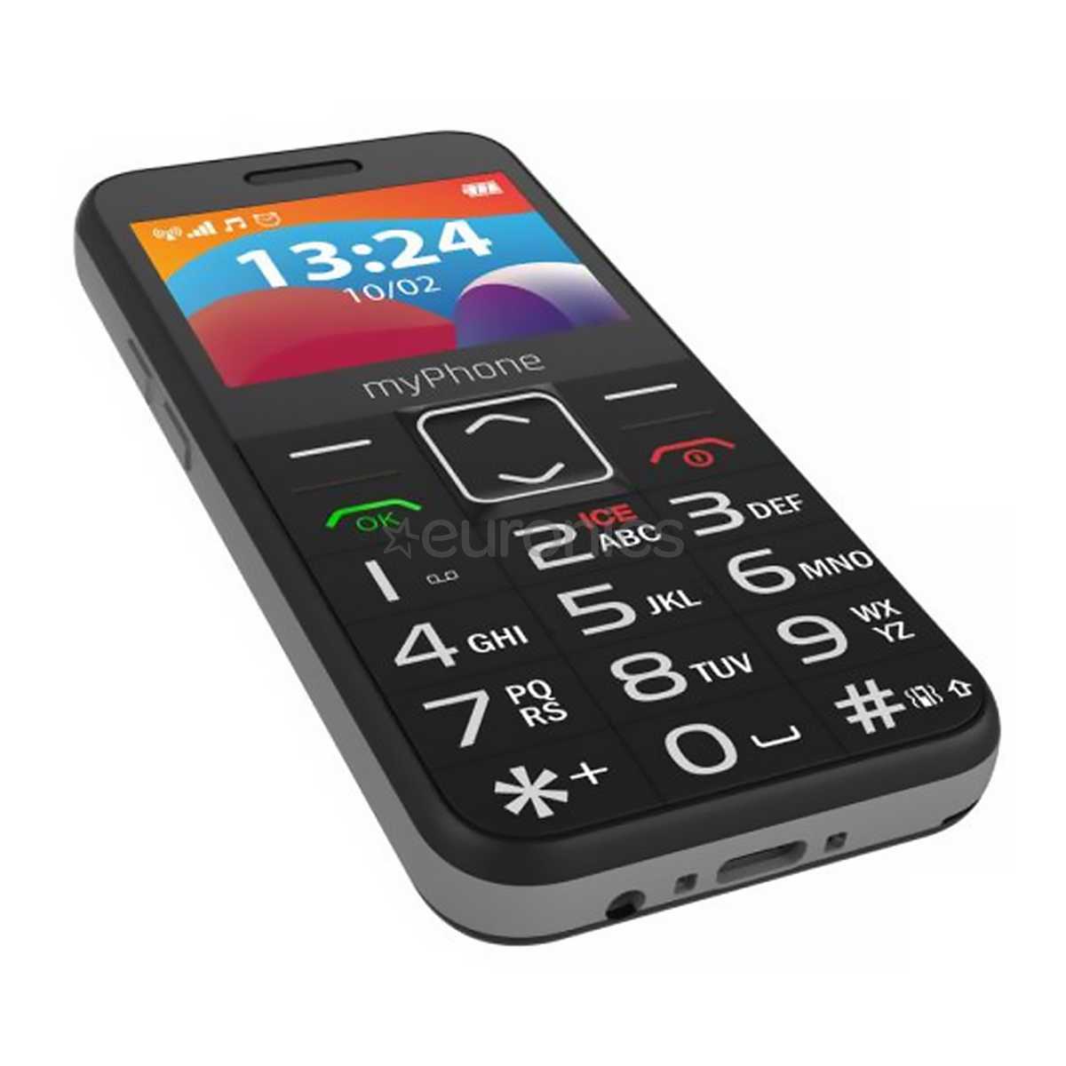 myPhone Halo 3 LTE, must - Mobiiltelefon