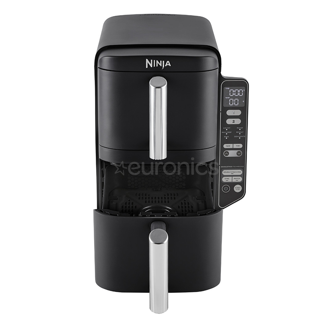 Ninja Double Stack 7,6 л, 2470 Вт, черный - Аэрогриль