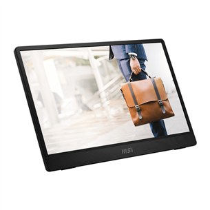 MSI PRO MP161 E2, 15,6'', Full HD, hall - Kaasaskantav monitor
