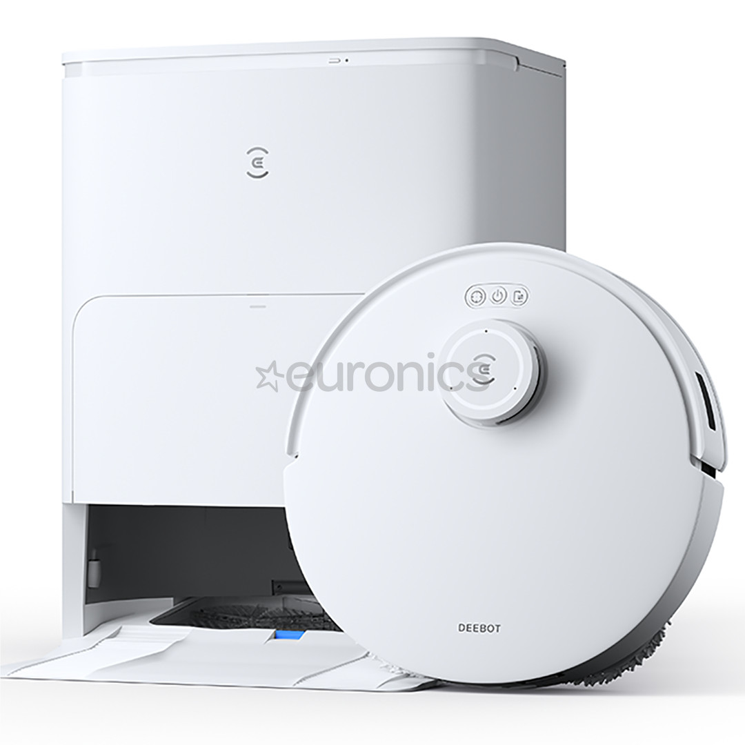 Ecovacs Deebot T30S, сухая и влажная уборка, белый - Робот-пылесос