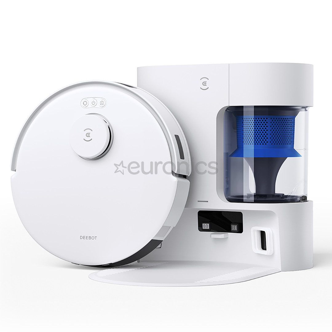 Ecovacs Deebot N20 PLUS, сухая и влажная уборка, белый - Робот-пылесос