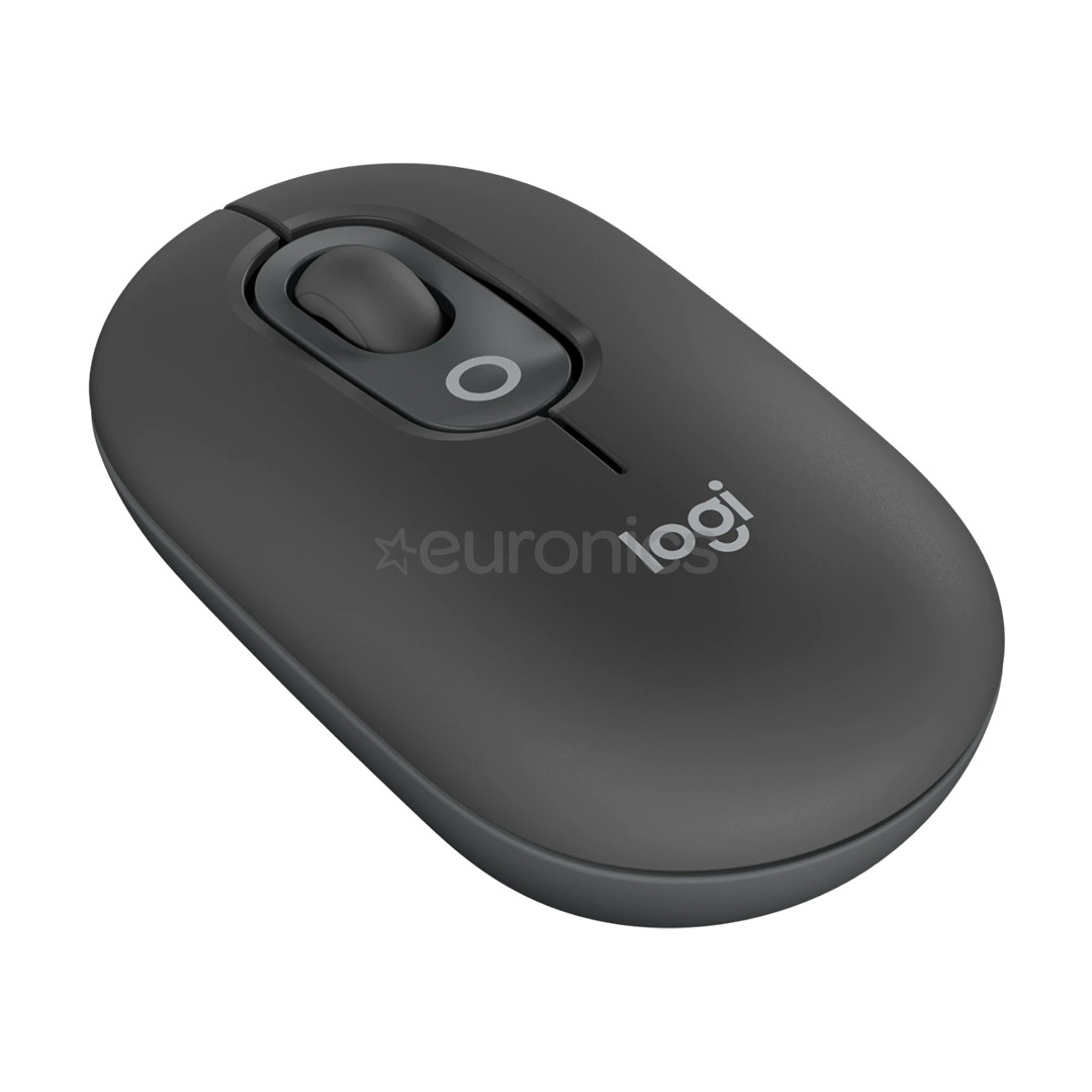 Logitech POP Mouse, must - Juhtmevaba hiir