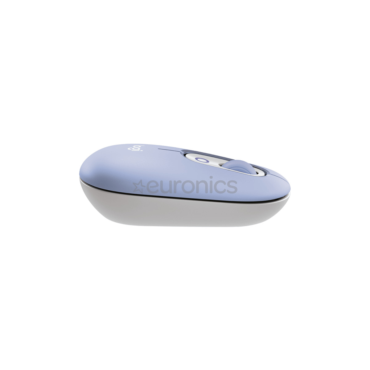 Logitech POP Icon Combo, US, сиреневый/белый - Беспроводной десктоп