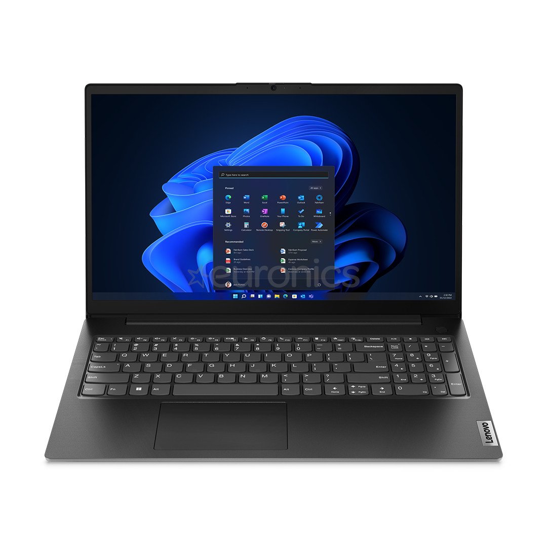 Lenovo V15 G4 AMN, 15,6'', TN, Ryzen 5, 8 ГБ, 512 ГБ, ENG, черный - Ноутбук