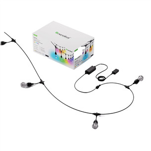 Nanoleaf Matter Smart Outdoor String Lights Starter Kit, 30 м, RGB, черный - Светодиодный шнур