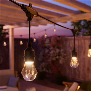 Nanoleaf Matter Smart Outdoor String Lights Starter Kit, 15 м, RGB, черный - Светодиодный шнур