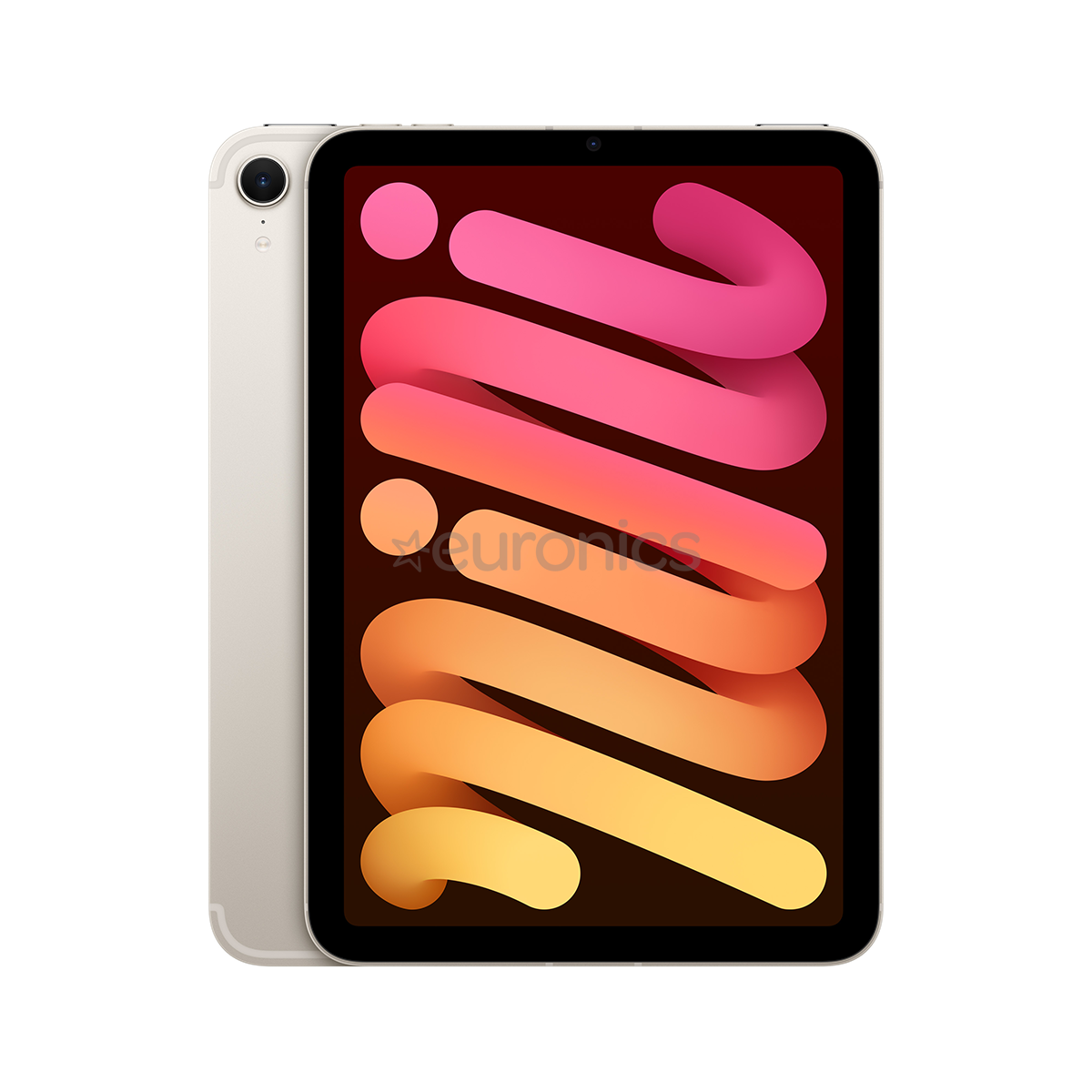 Apple iPad Mini (A17 Pro), 8,3'', 512 ГБ, WiFi + Cellular, бежевый - Планшет
