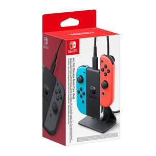 Nintendo Joy-Con Charging Stand, must - Laadimisdokk