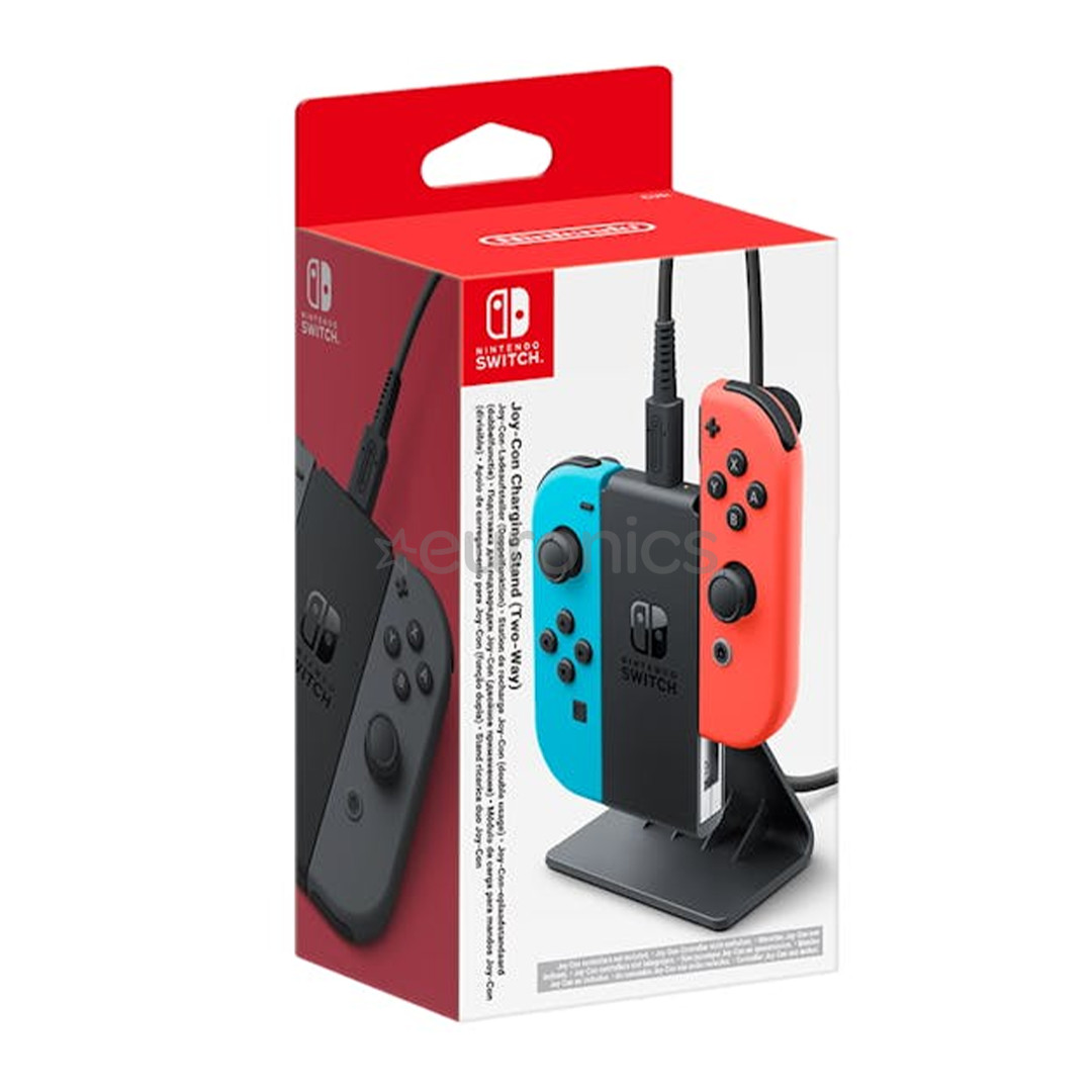 Nintendo Joy-Con Charging Stand, must - Laadimisdokk