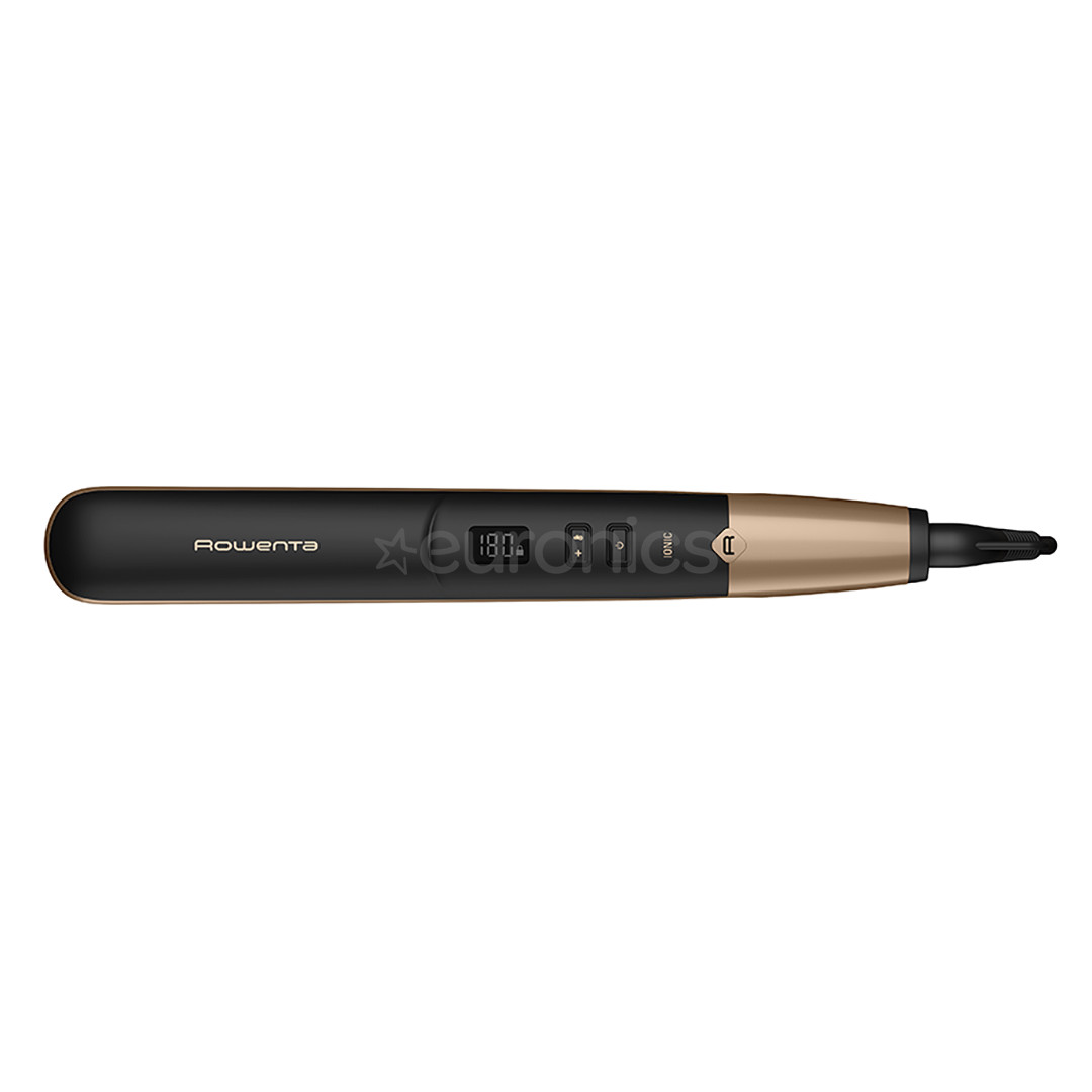 Rowenta Express Shine, black/golden - Straightener